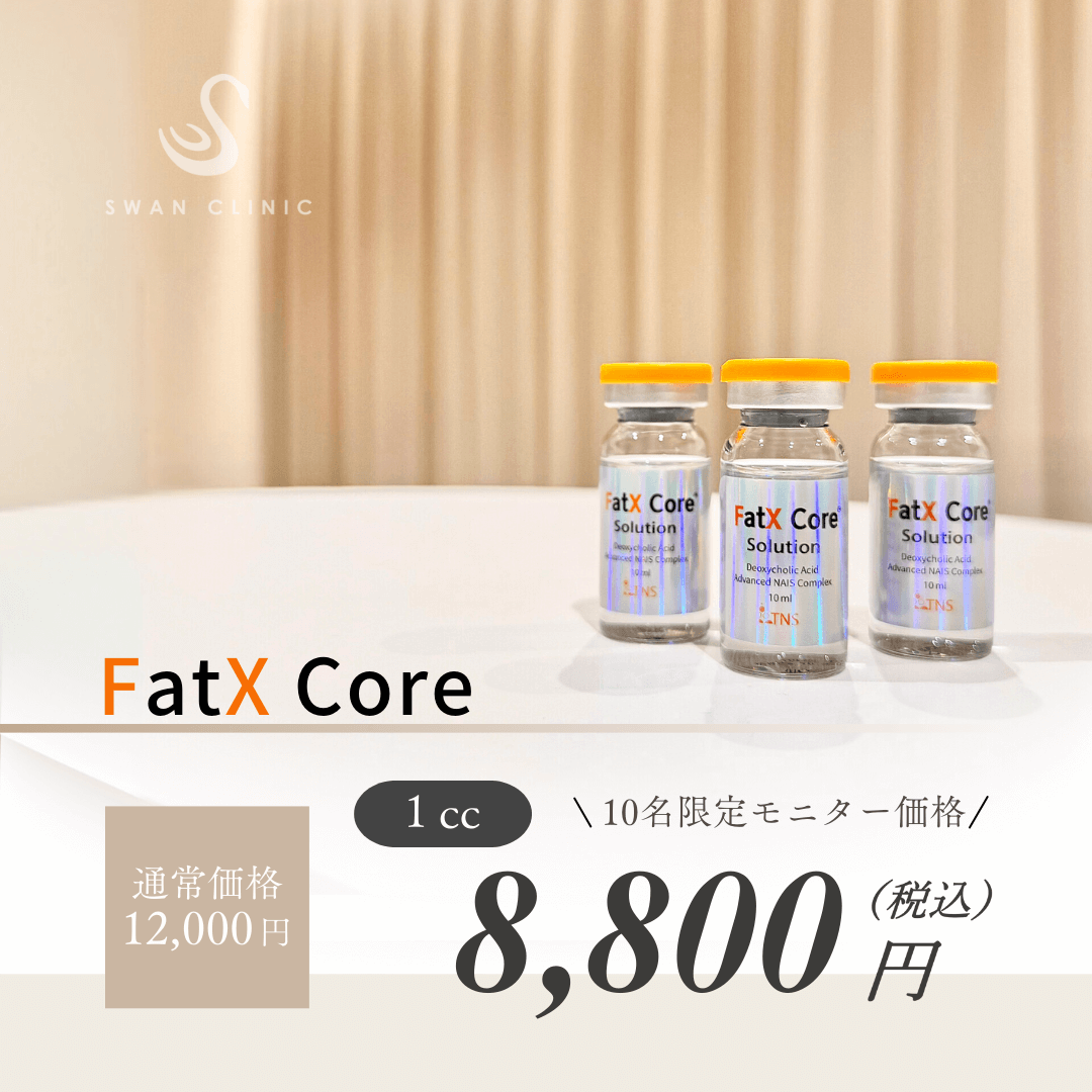 FatX Core　医師・人数限定モニターキャンペーン